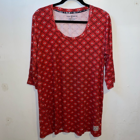 Lucky Brand Cotton Dress - Picture 1 of 8
